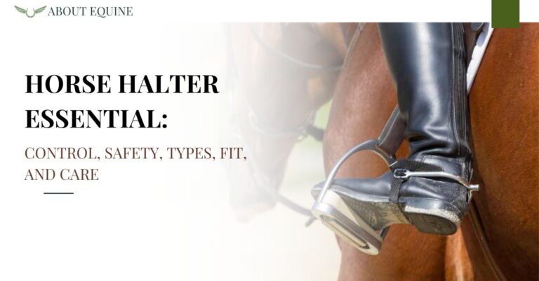 Horse Halter Essential: Control, Safety, Types, Fit, and Care