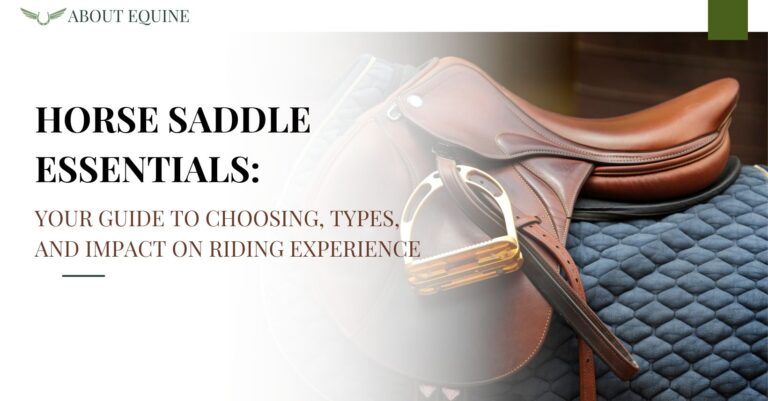 Horse Saddle Essentials: Your Guide to Choosing, Types, and Impact on Riding Experience